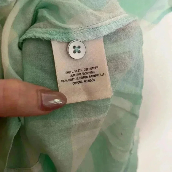 Maeve Gingham Flutter Top - Picture 11 of 12